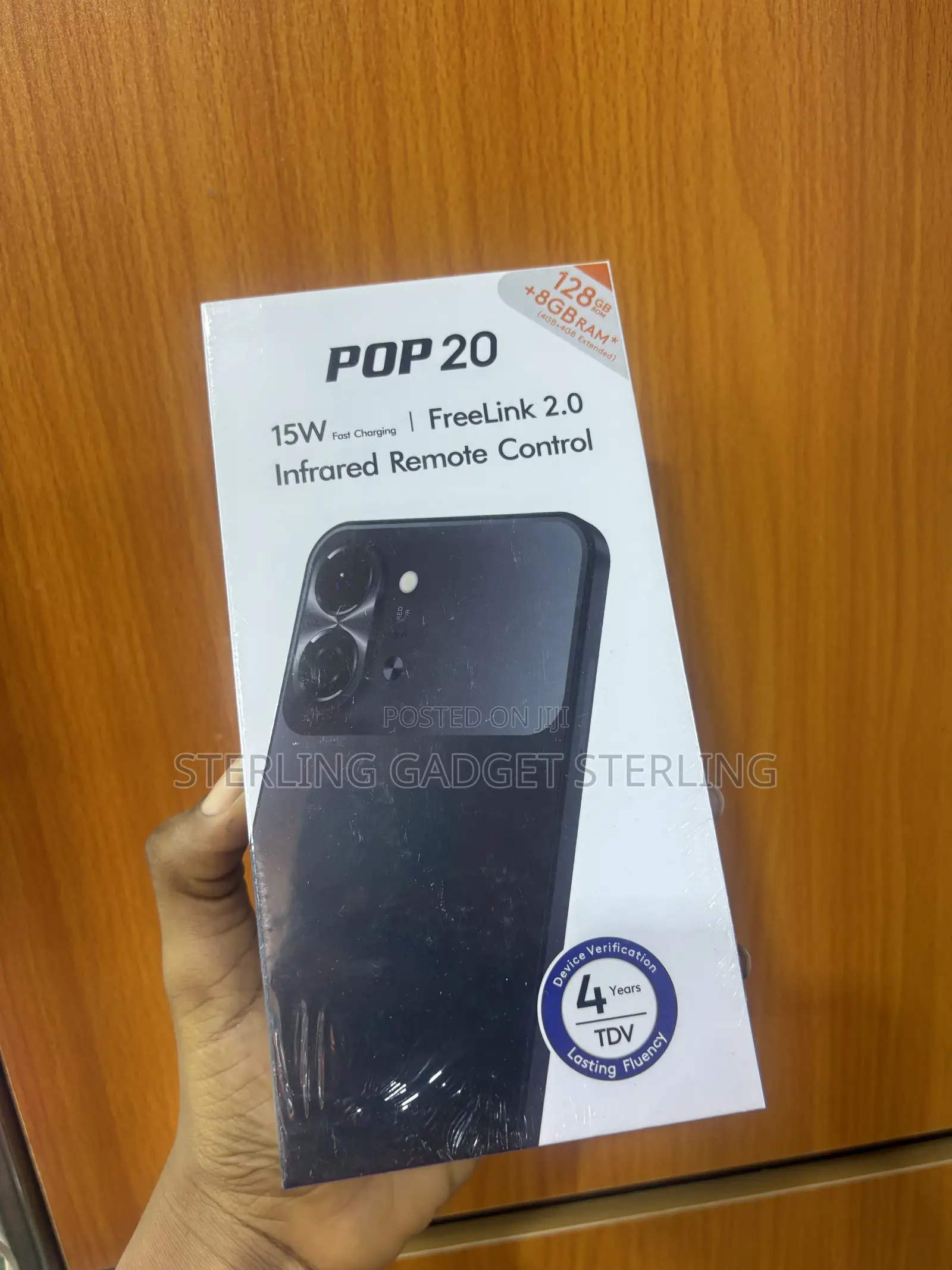 New Tecno Pop 20 128 GB Black