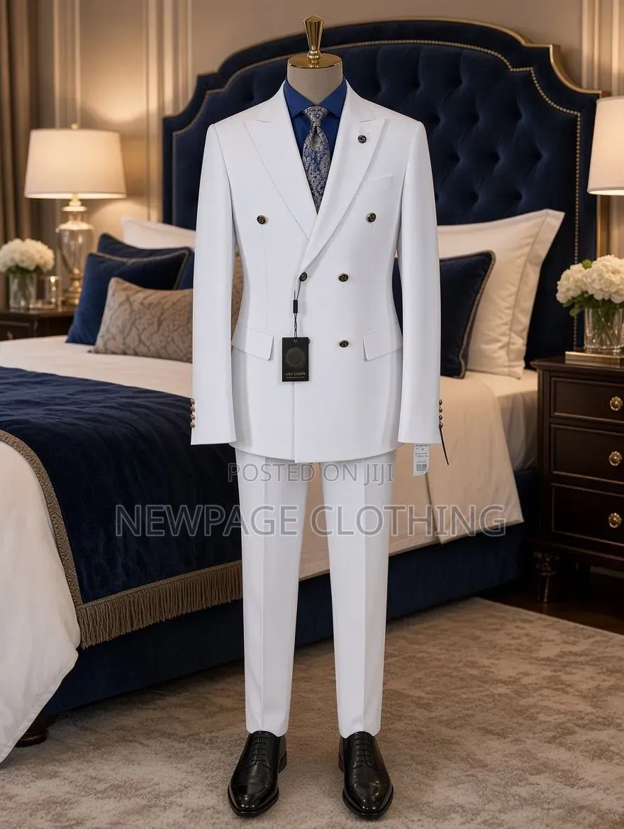 The White Double-Breasted Suit You’ve Been Looking For