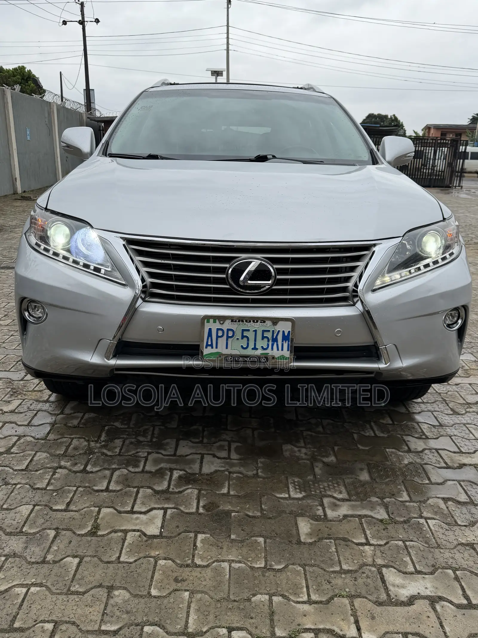 Lexus RX 350 FWD 2015 Silver