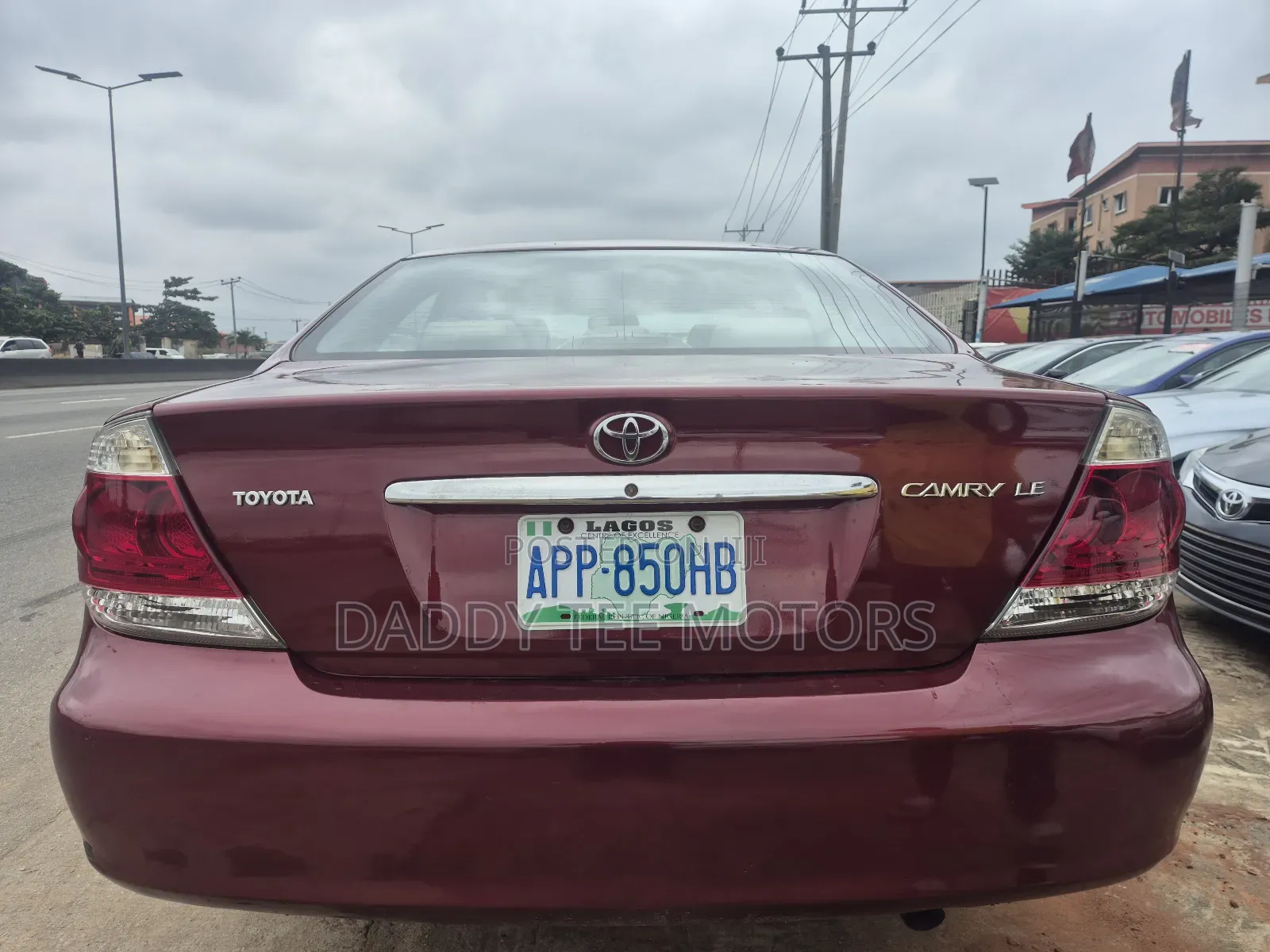 Toyota Camry LE 4dr Sedan (2.4L 4cyl 5A) 2006 Burgundy
