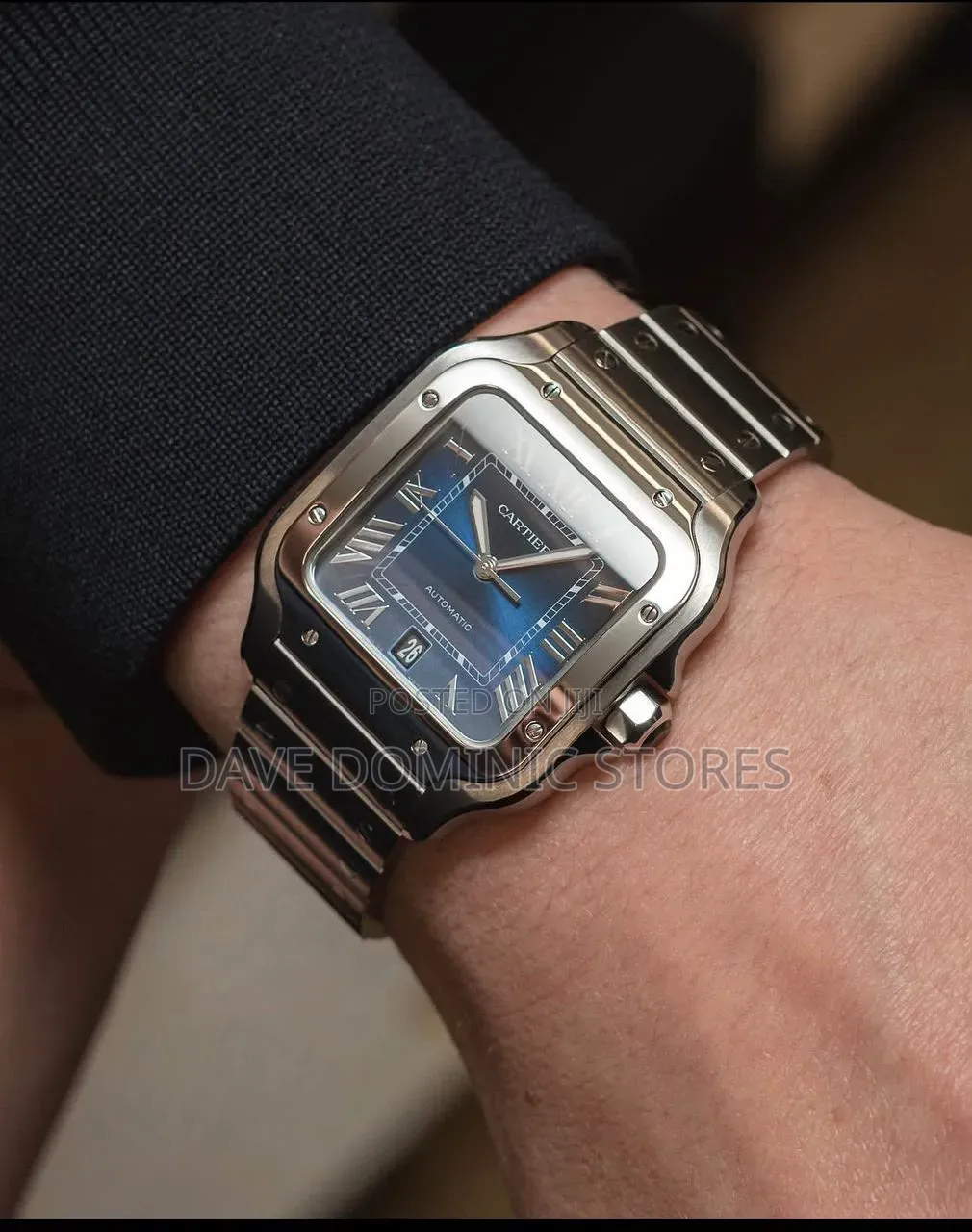 Oroginal Cartier Chain Watch Automatic Available