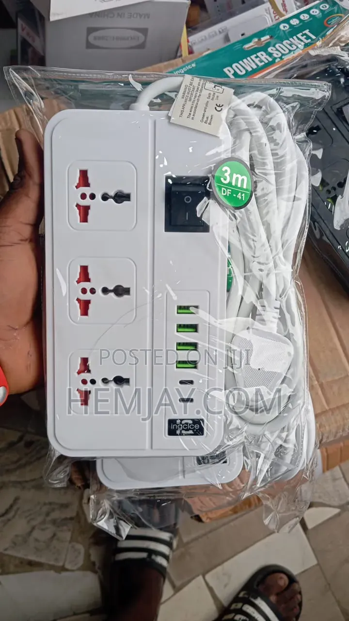 Quality Multi-Purpose Power Extension Sockets (Chord,