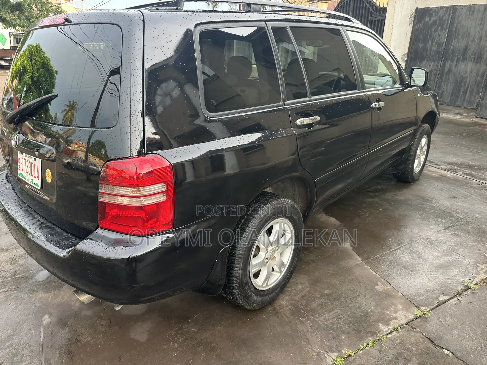 Toyota Highlander V6 FWD 2003 Black