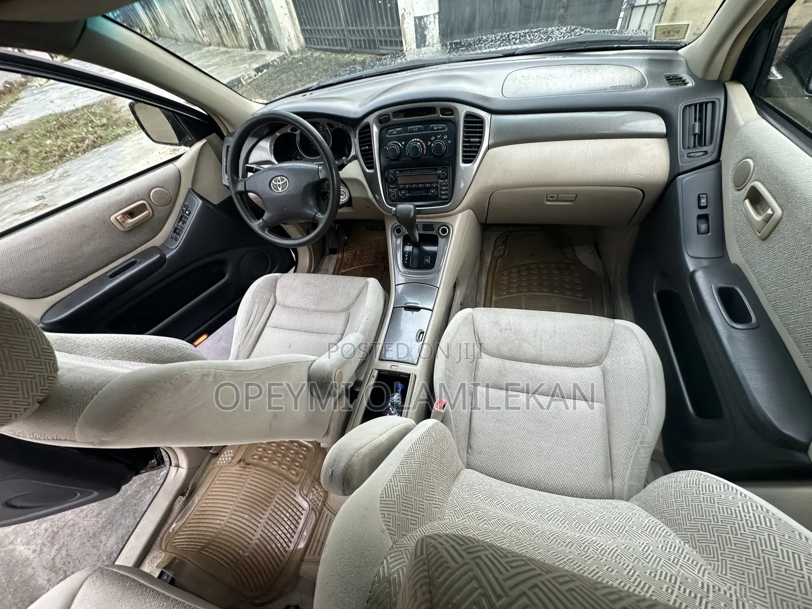 Toyota Highlander V6 FWD 2003 Black