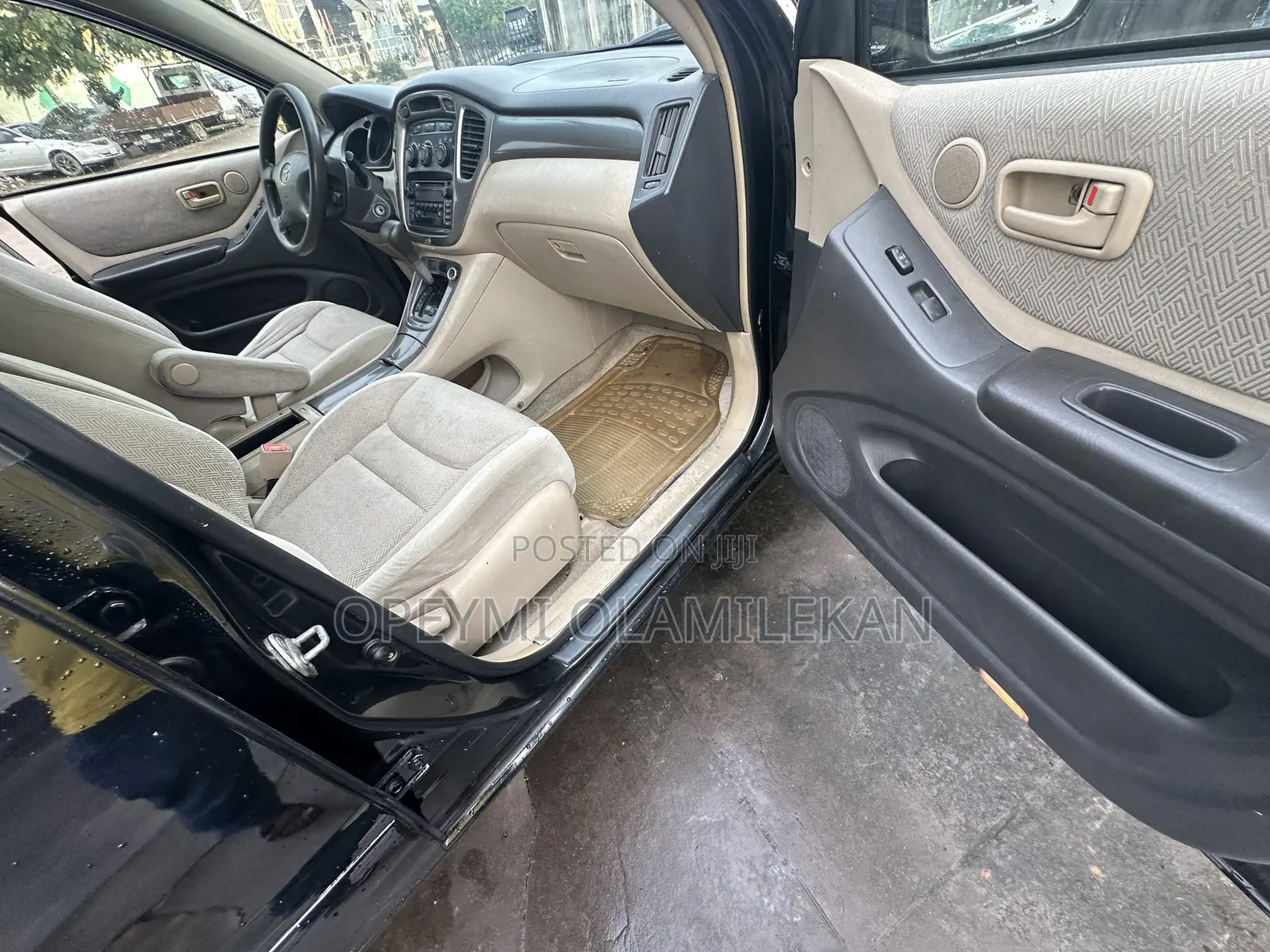 Toyota Highlander V6 FWD 2003 Black