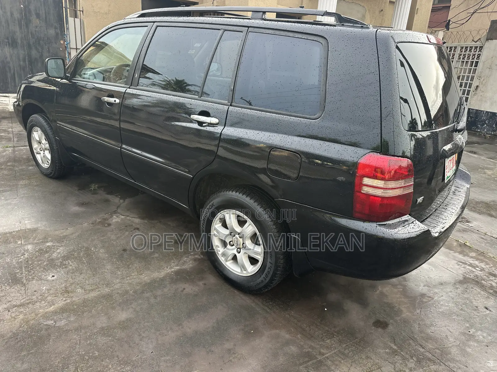 Toyota Highlander V6 FWD 2003 Black