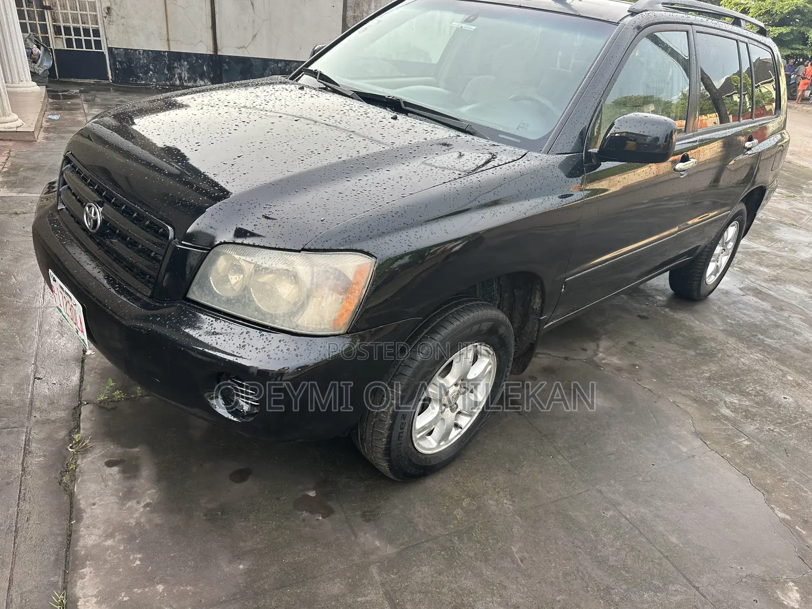 Toyota Highlander V6 FWD 2003 Black