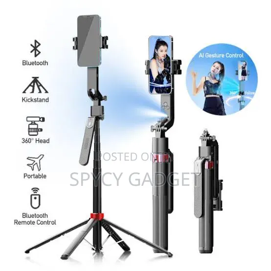 Q185 Intelligent AI Auto Face Tracking Tripod