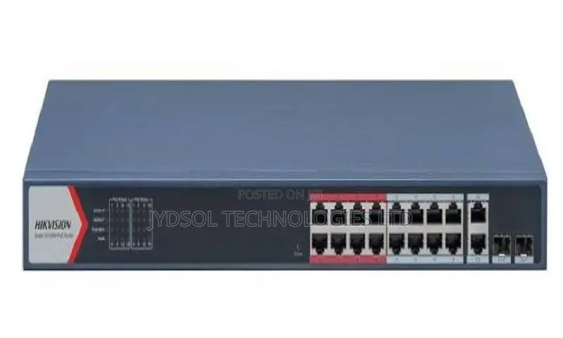 Hikvision 16 Port Fast Ethernet Smart POE Switch- DS-3E1318P-EI/M