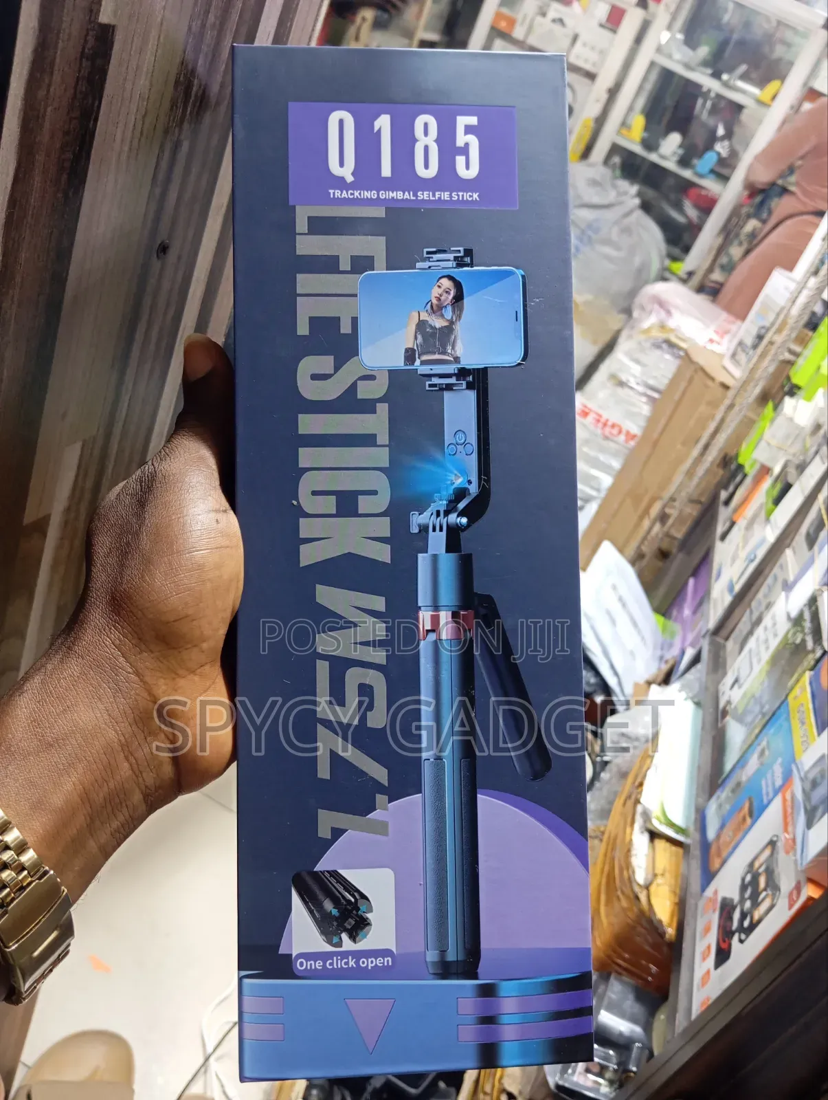 Q185 Intelligent AI Auto Face Tracking Tripod