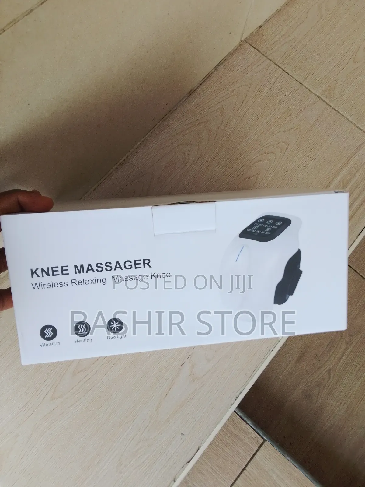 Wireless Electric Knee Massager Equipped With Heat . Vibration Therapy