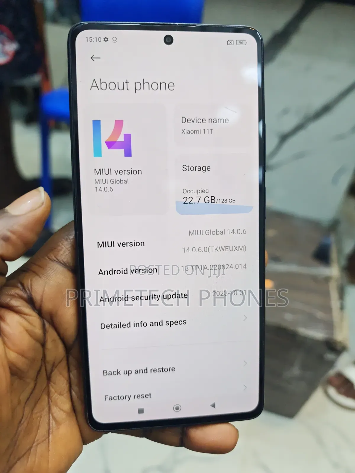 Xiaomi 11T 128 GB Black