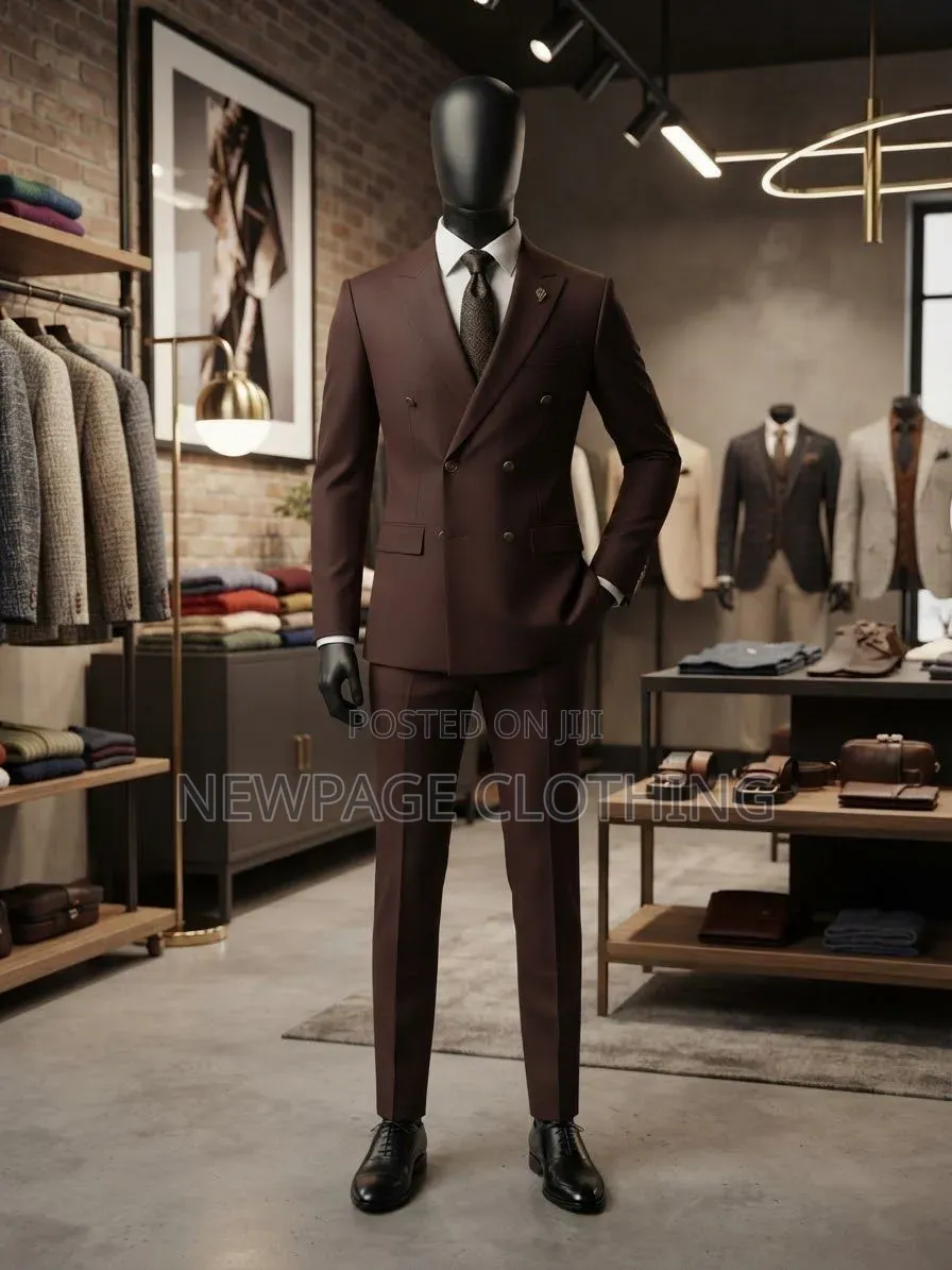 Your Formal Wardrobe Needs a Brown Double-Breasted Suit