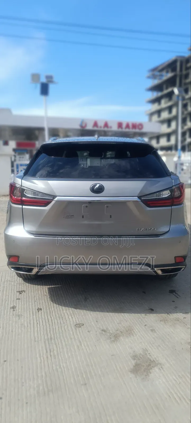 Lexus RX 350 4WD 2021 Gold