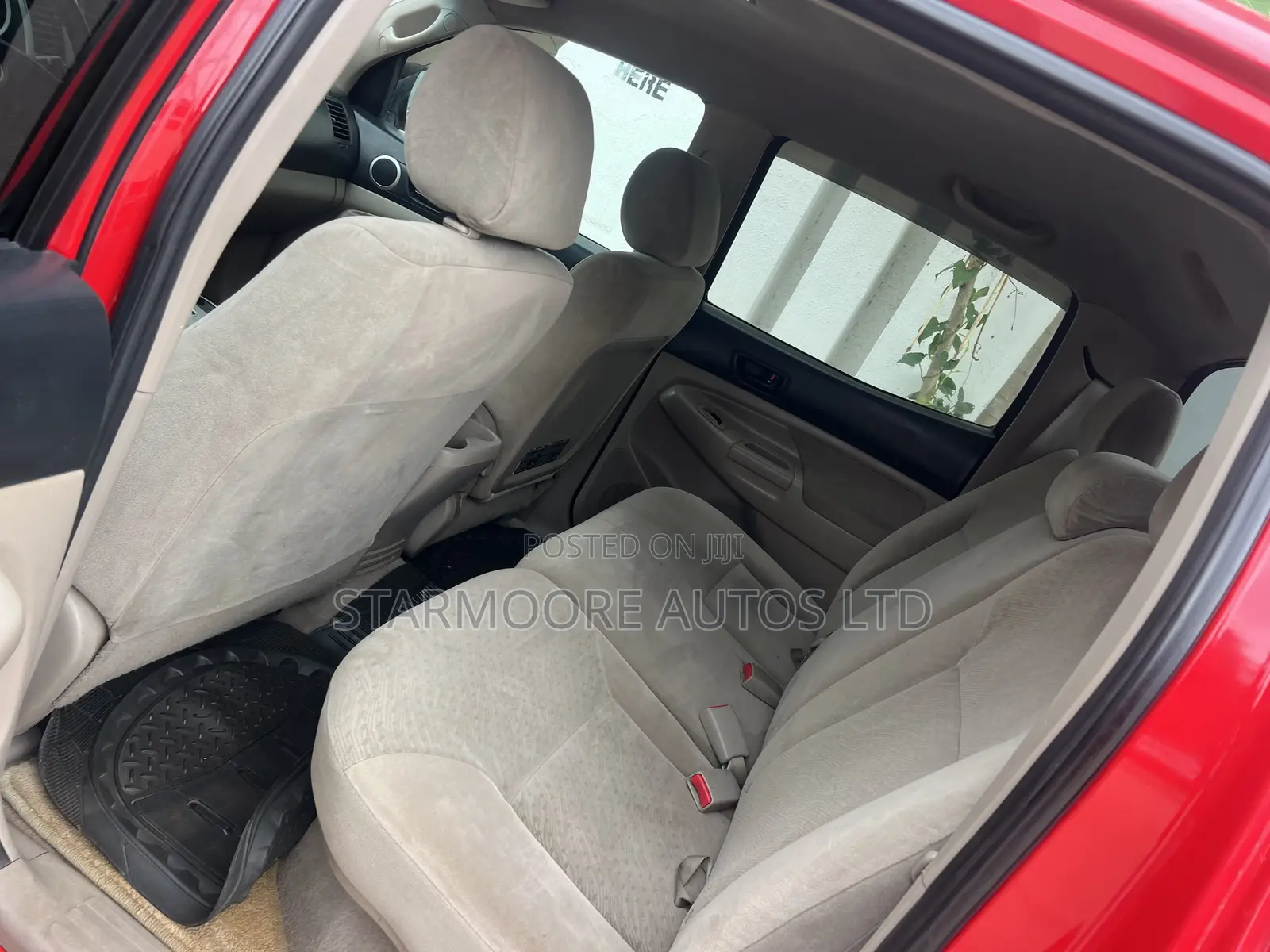 Toyota Tacoma Double Cab Long Automatic 4x4 2007 Red