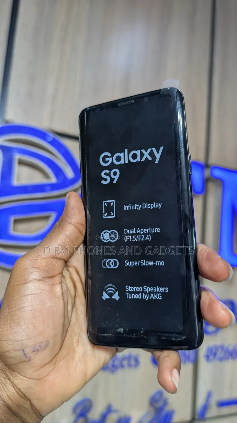 New Samsung Galaxy S9 64 GB Blue
