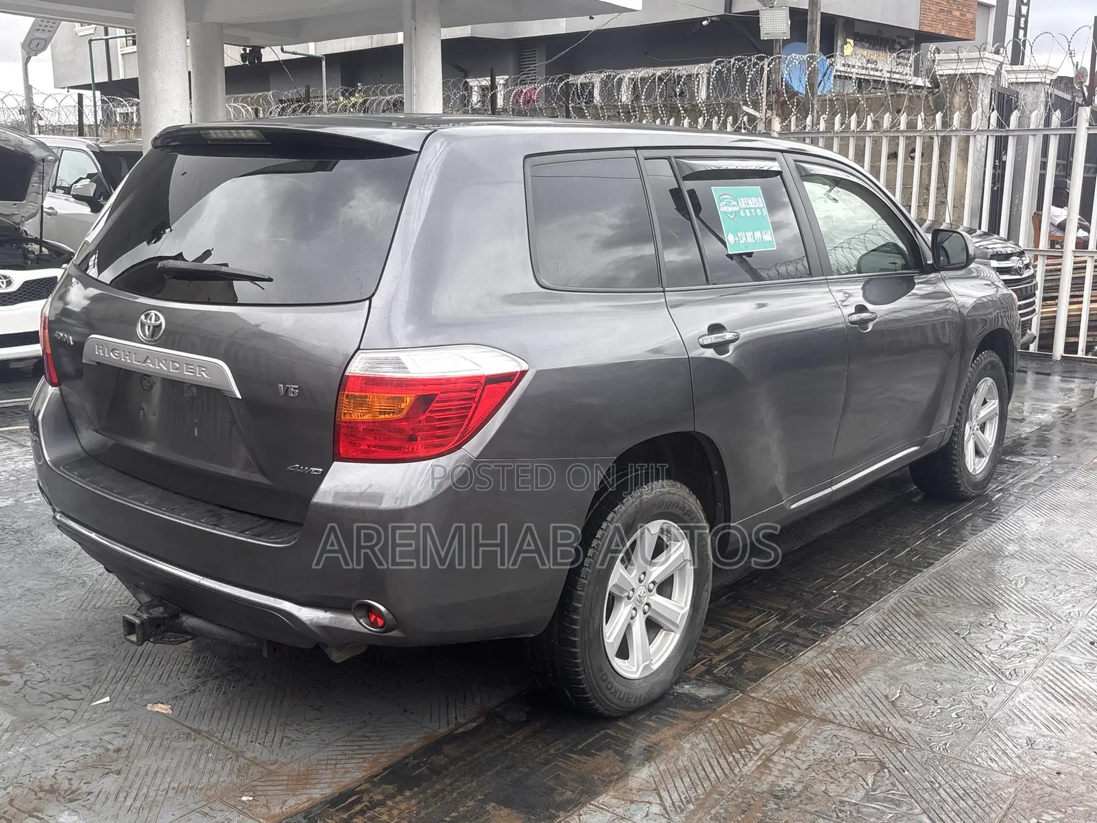 Toyota Highlander 2009 Gray