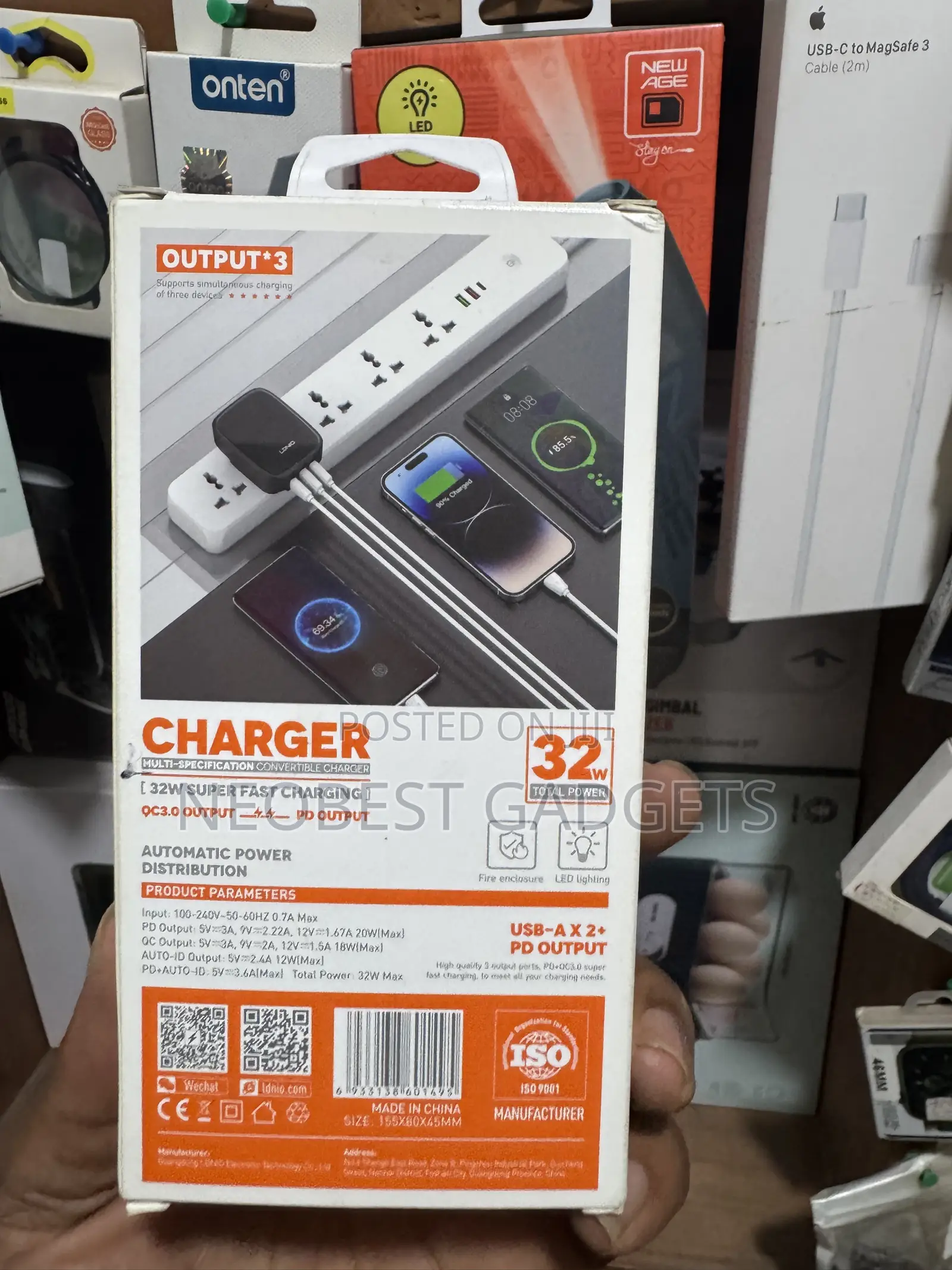 Ldnio 32watts Super Fast Charging