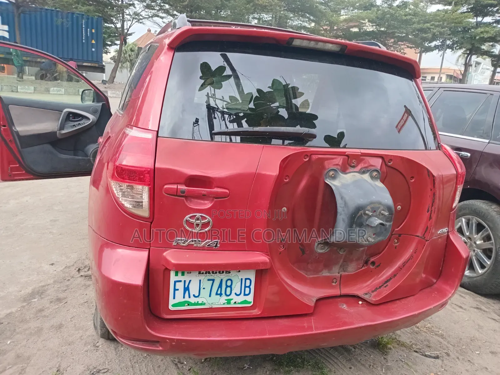Toyota RAV4 2008 Red