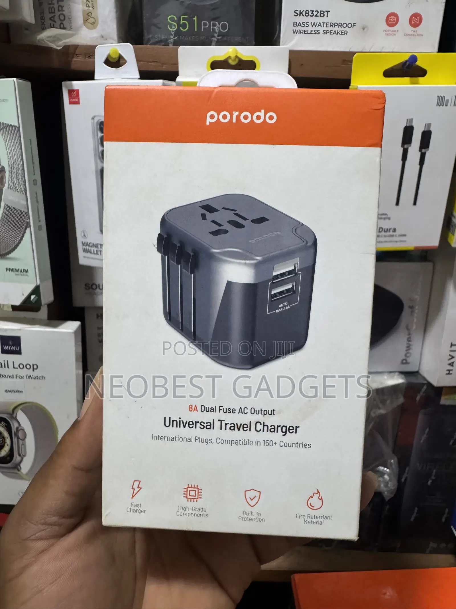 Porodo Universal Travel Charger