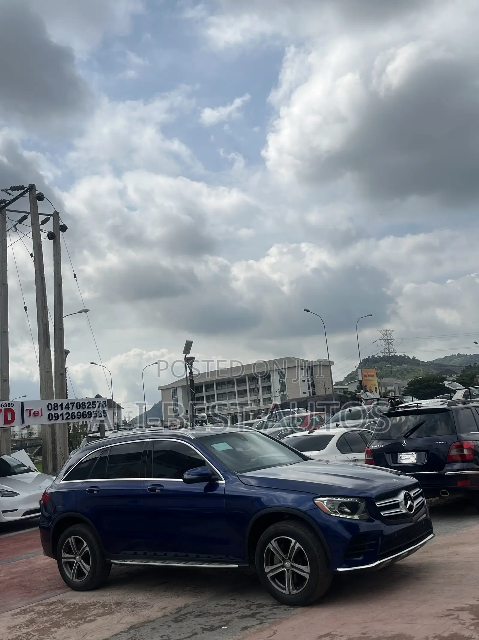 Mercedes-Benz GLE-Class 2019 Blue