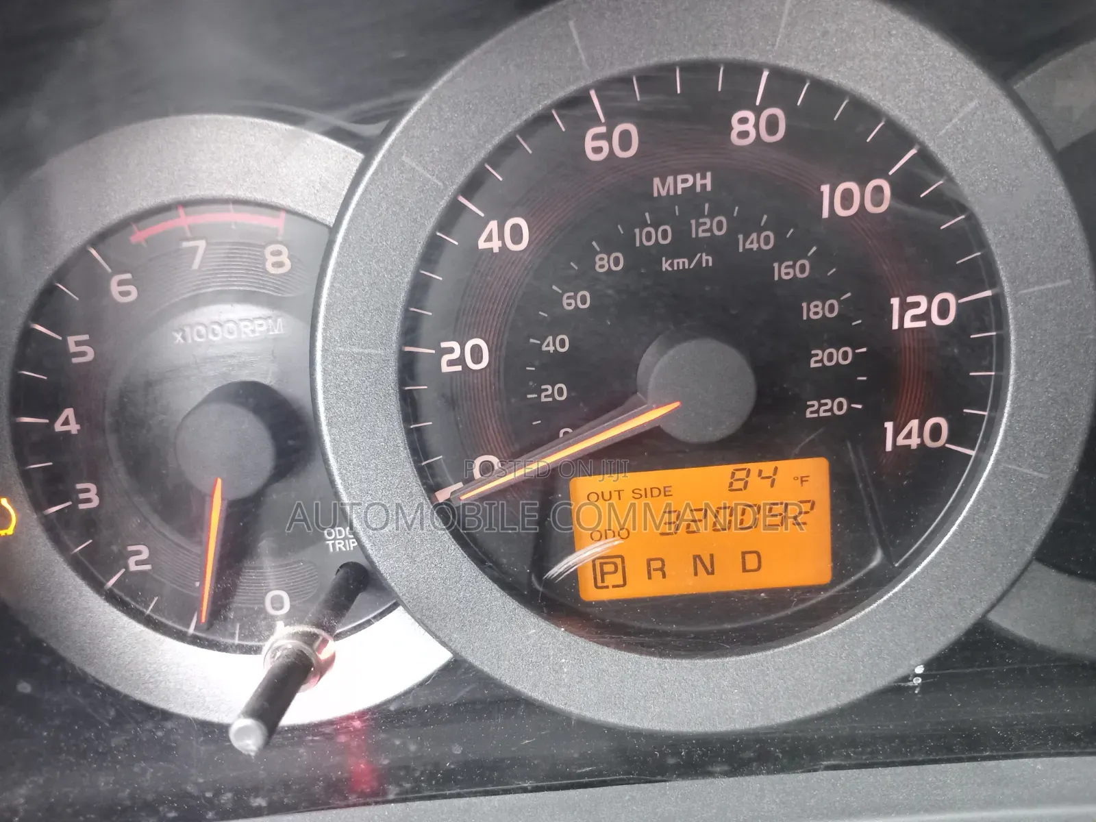 Toyota RAV4 2008 Red