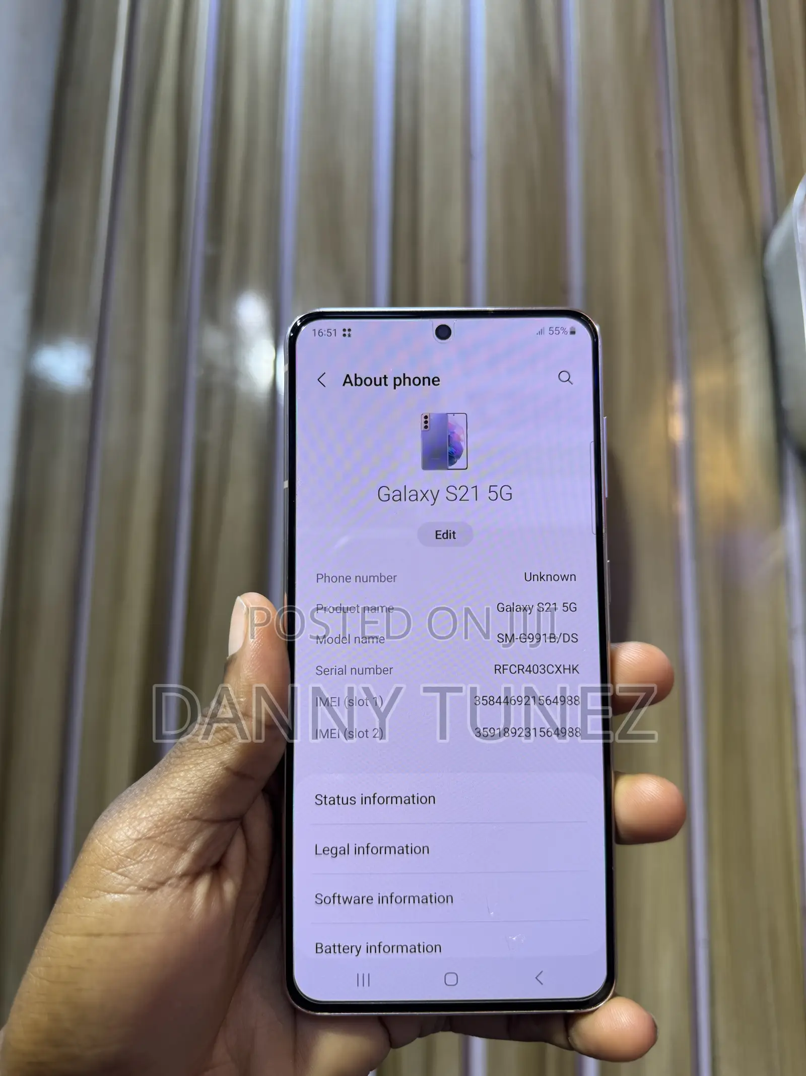 Samsung Galaxy S21 5G 256 GB Purple