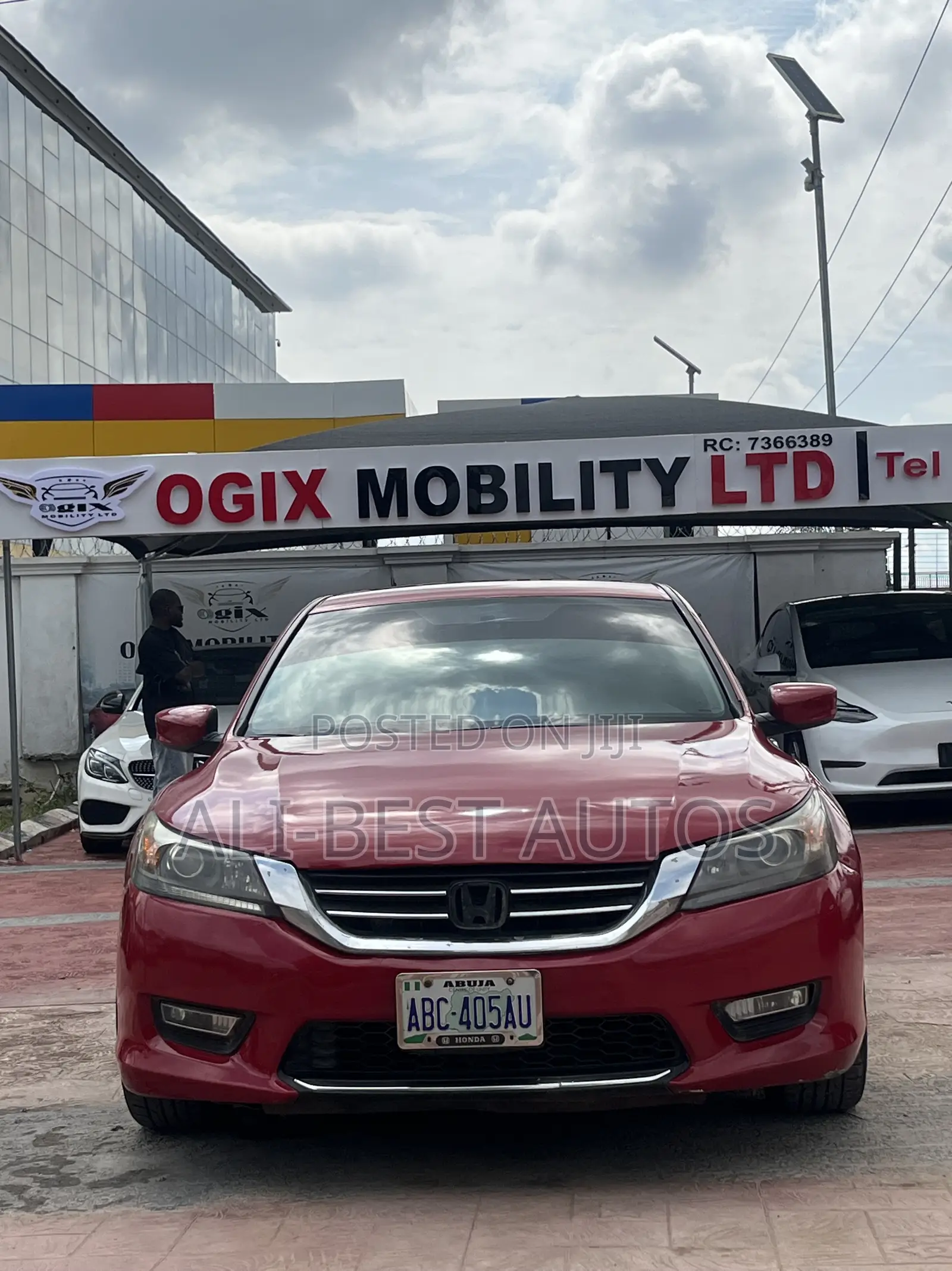 Honda Accord 2013 Red