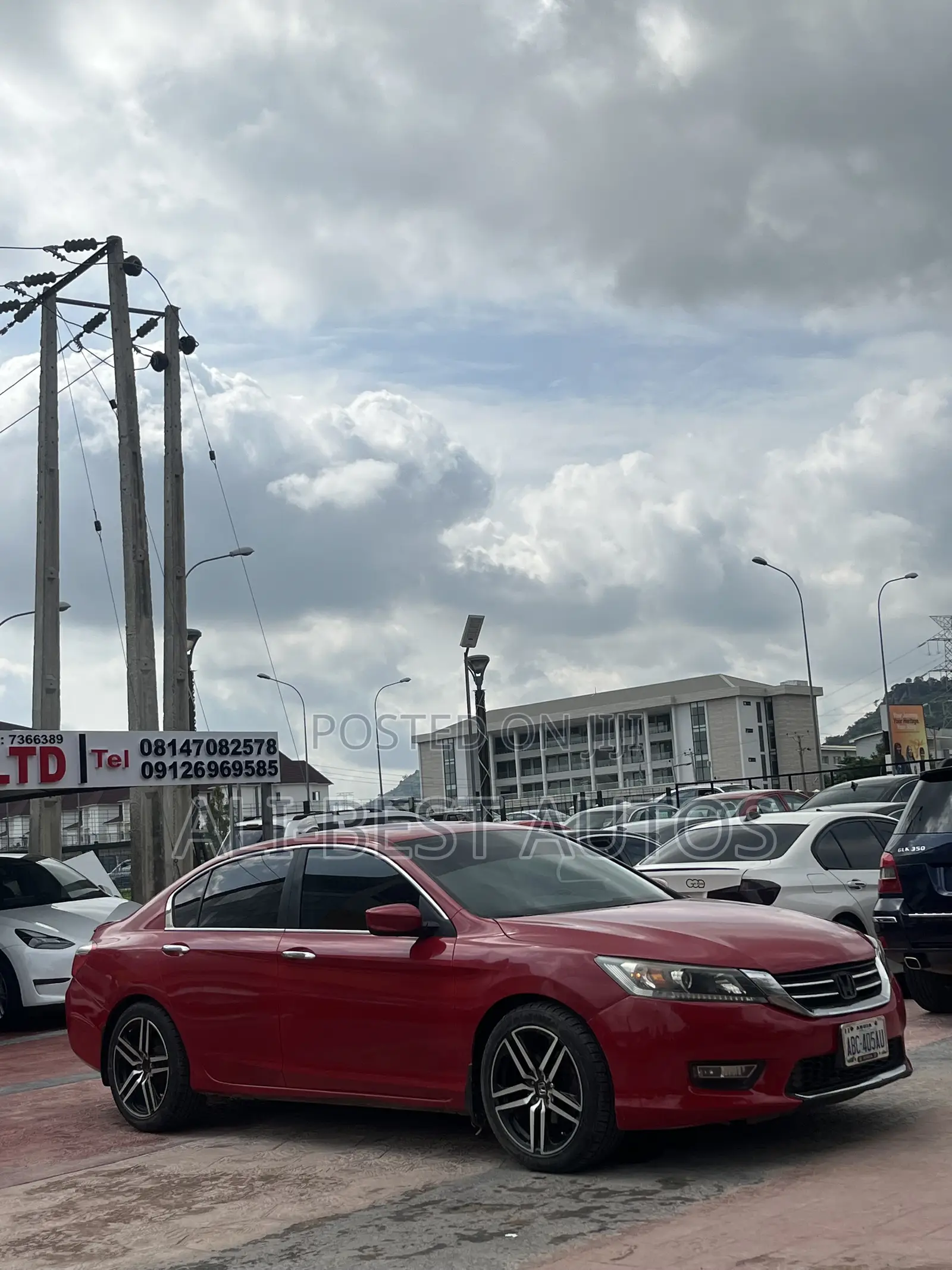 Honda Accord 2013 Red