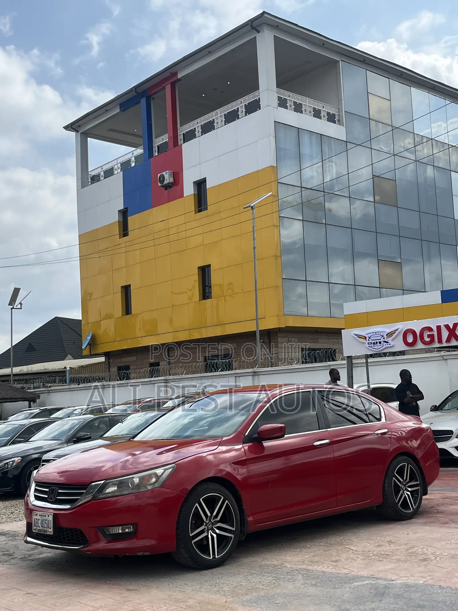 Honda Accord 2013 Red