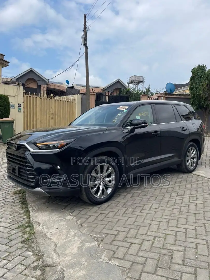 Toyota Highlander Limited 2025 Black