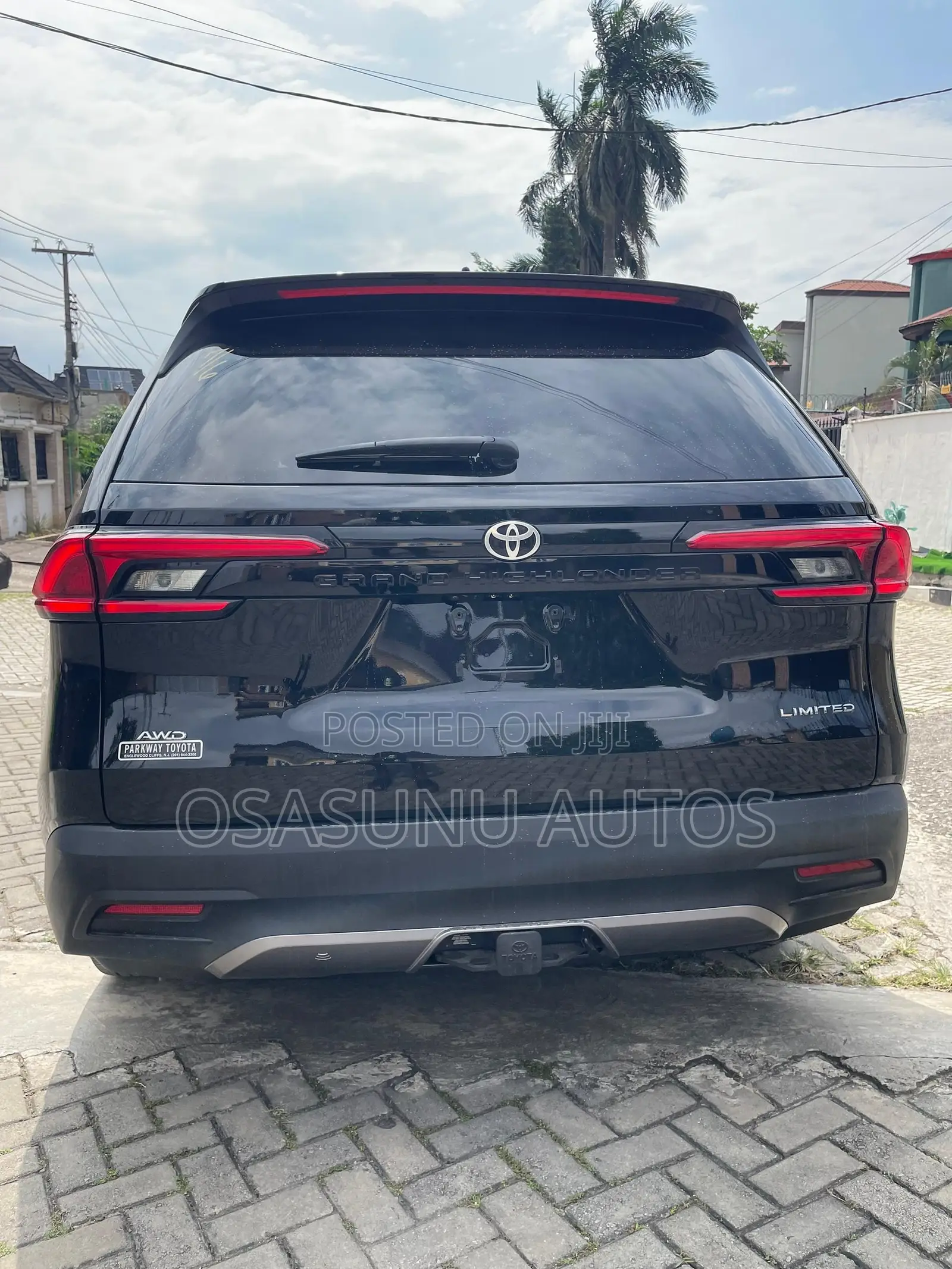 Toyota Highlander Limited 2025 Black
