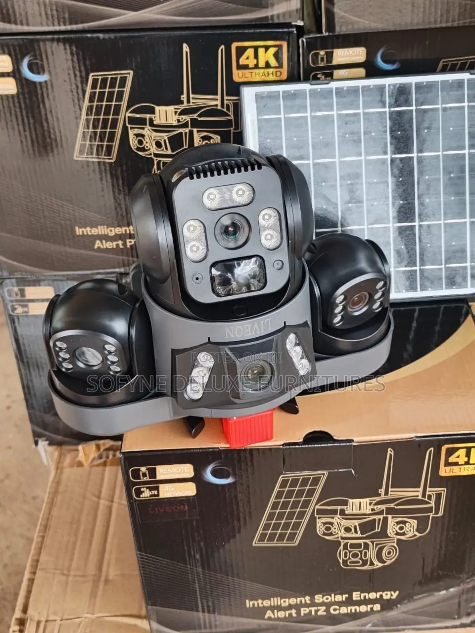 Solar Tripple Lens Original CCTV