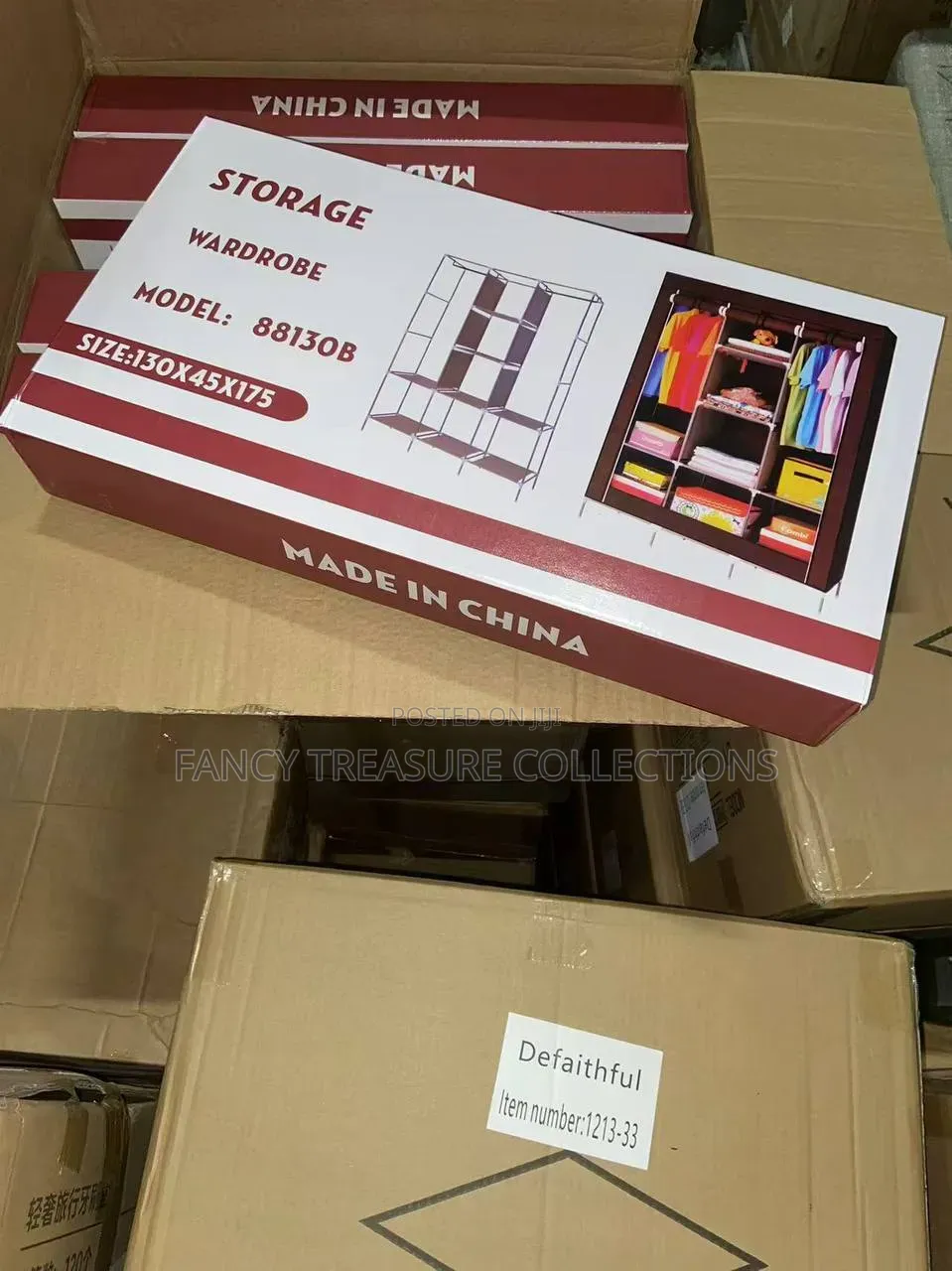 Fabric Storage Wardrobe