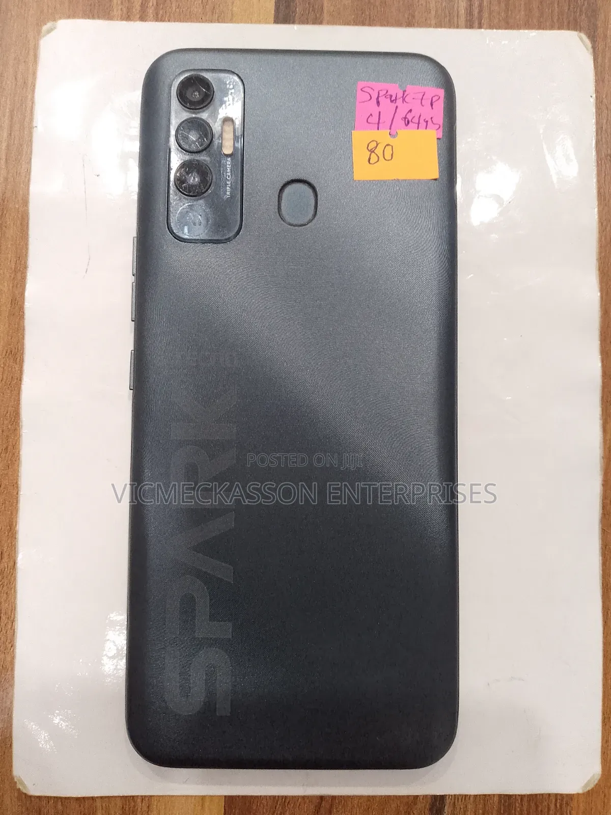Tecno Spark 7P 64 GB Black