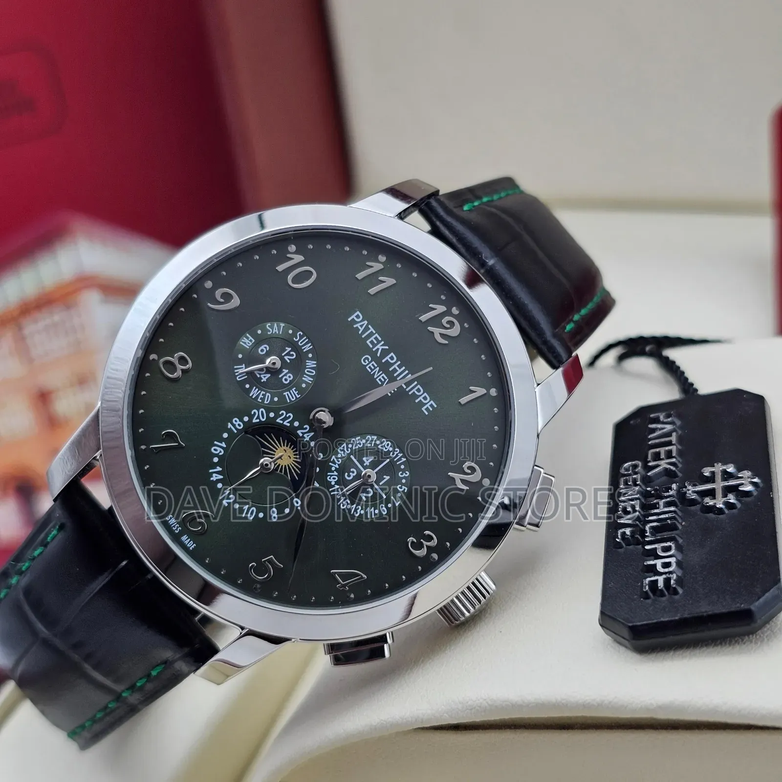 Original Patek Phillippe Leather Watch Automatic.