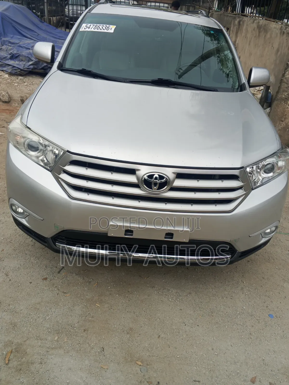 Toyota Highlander 3.5L 4WD 2013 Silver