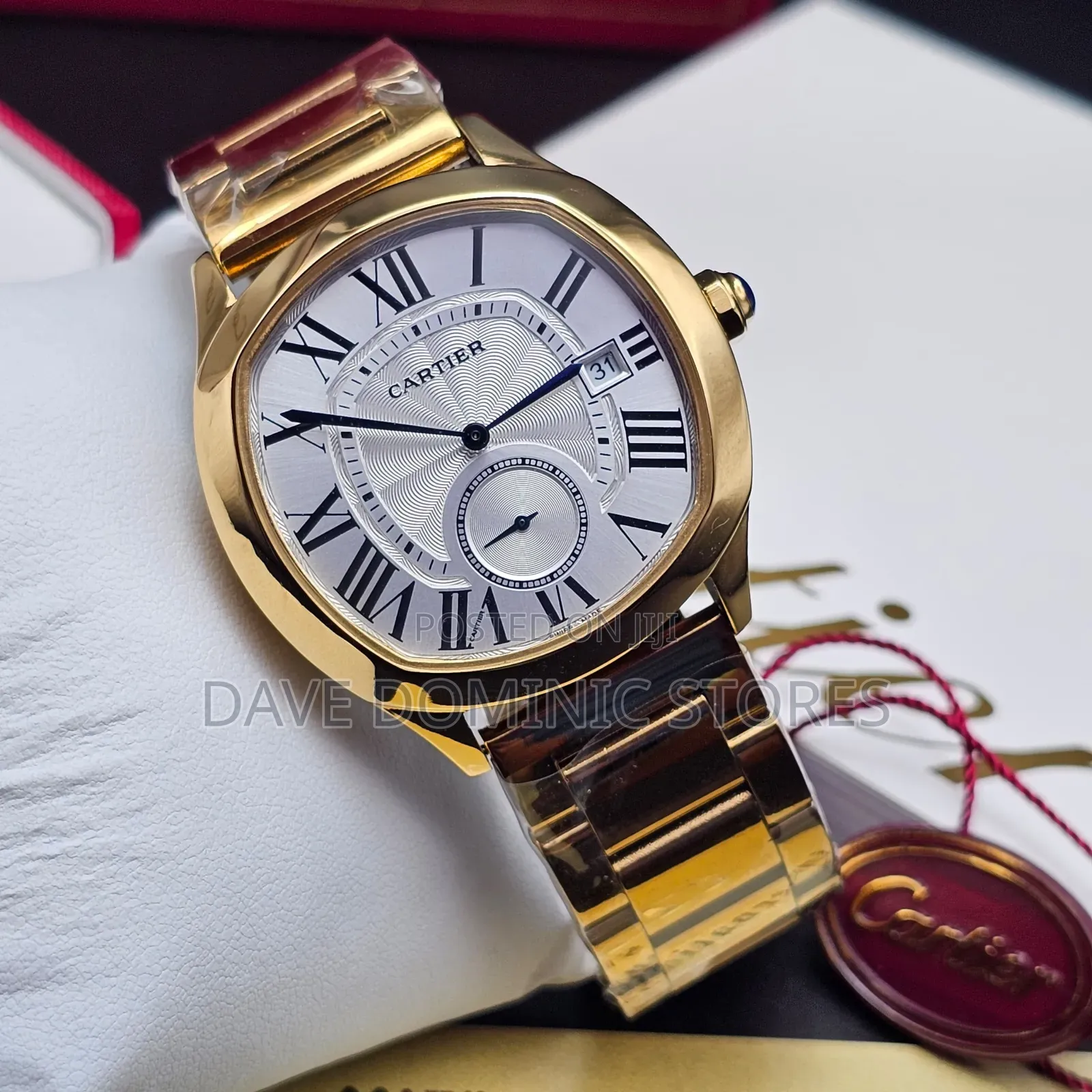 Cartier Chain Watch Availabile Now (High Quality)