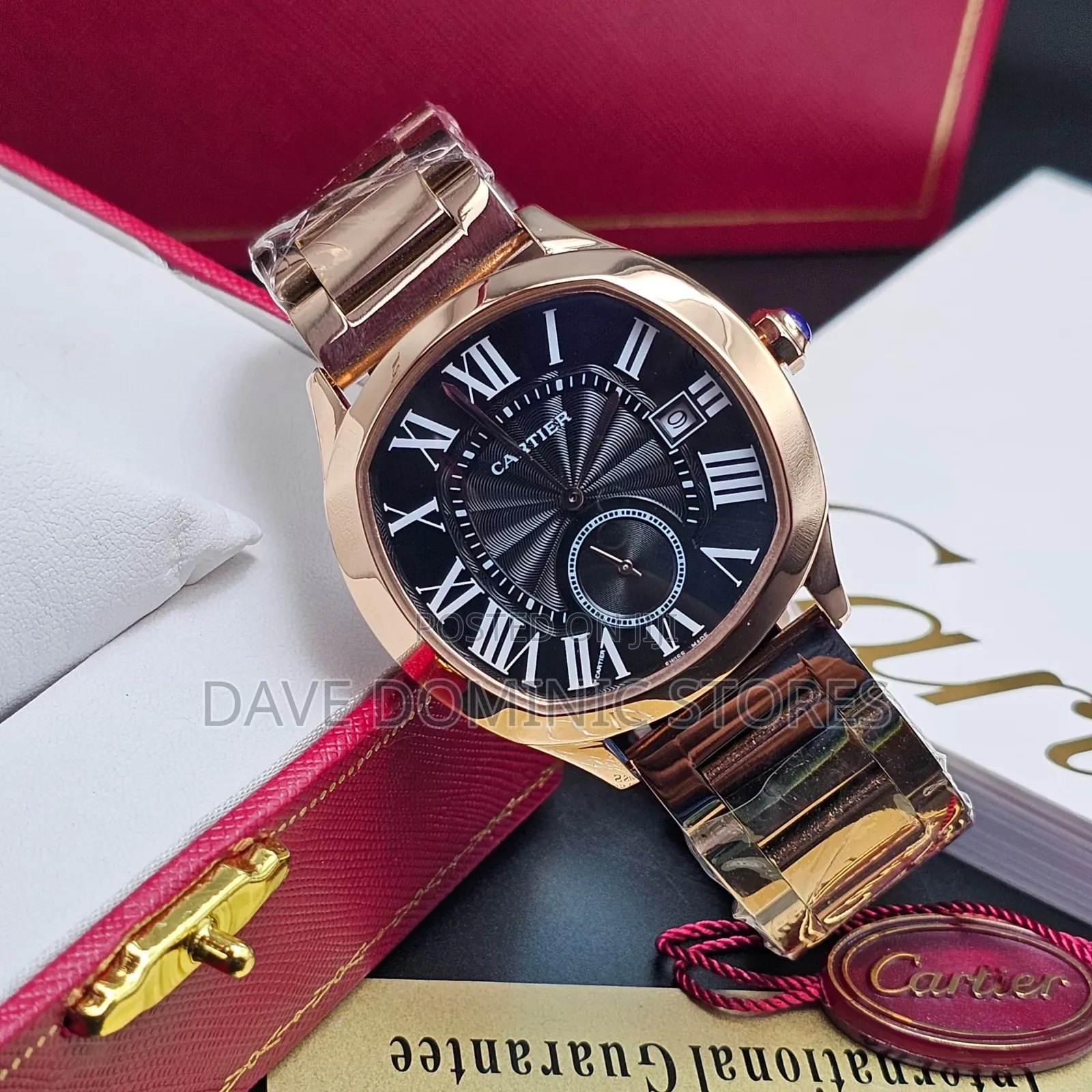 Cartier Chain Watch Availabile Now (High Quality)