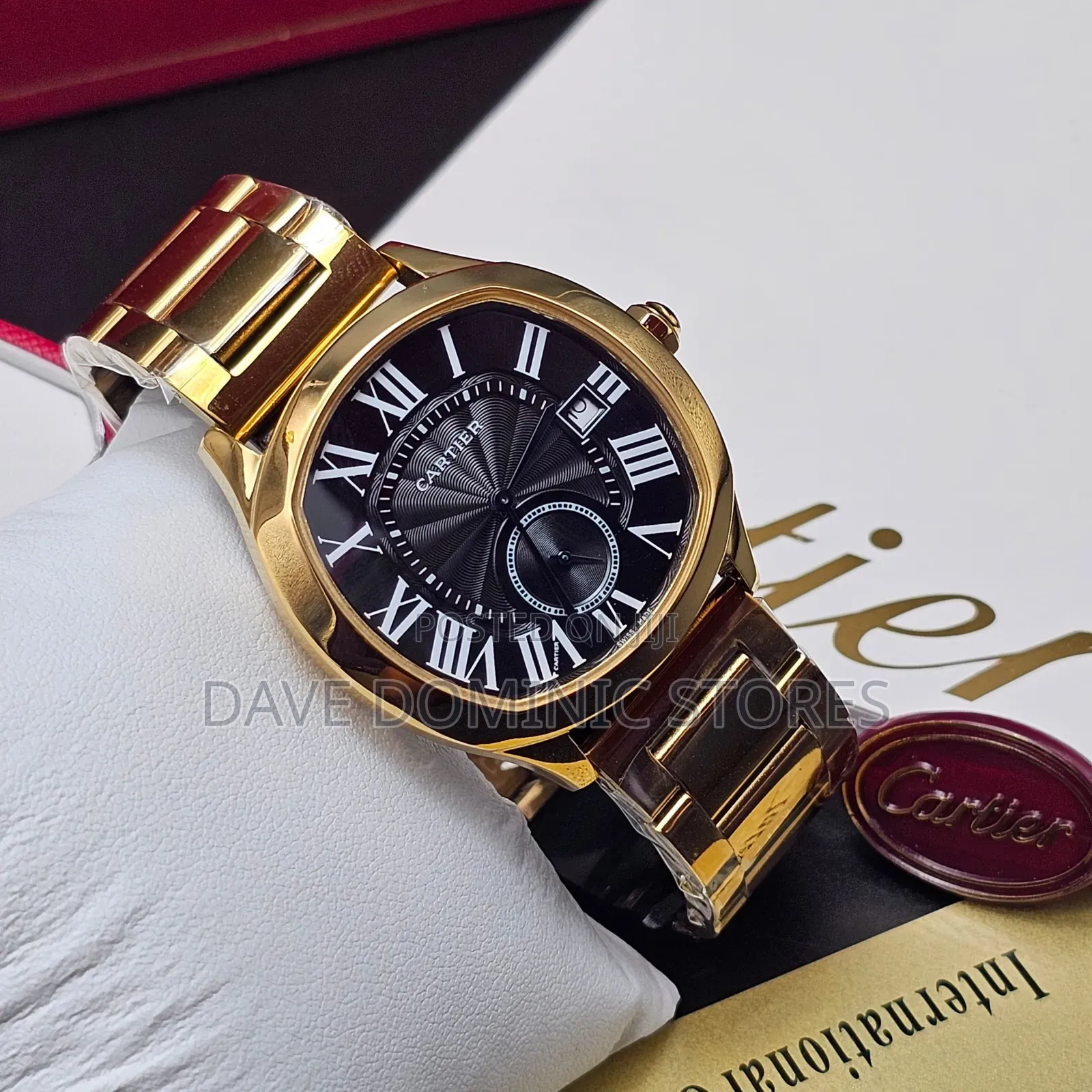 Cartier Chain Watch Availabile Now (High Quality)