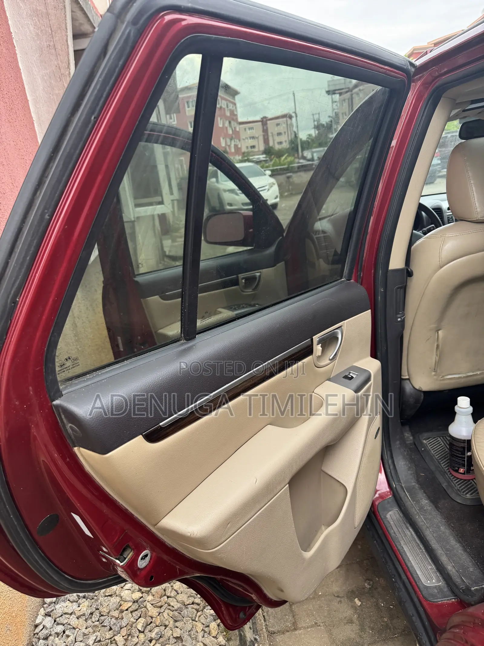 Hyundai Santa Fe Limited 2012 Red