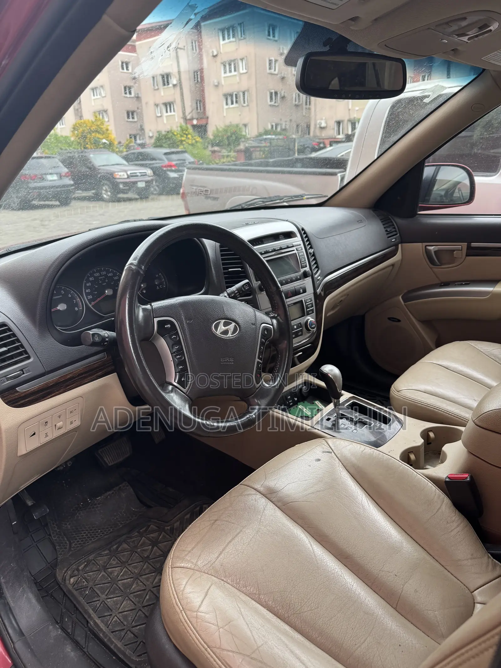 Hyundai Santa Fe Limited 2012 Red