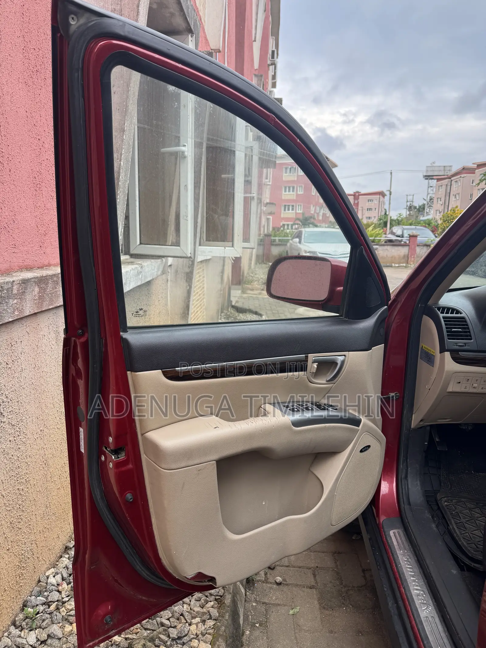 Hyundai Santa Fe Limited 2012 Red