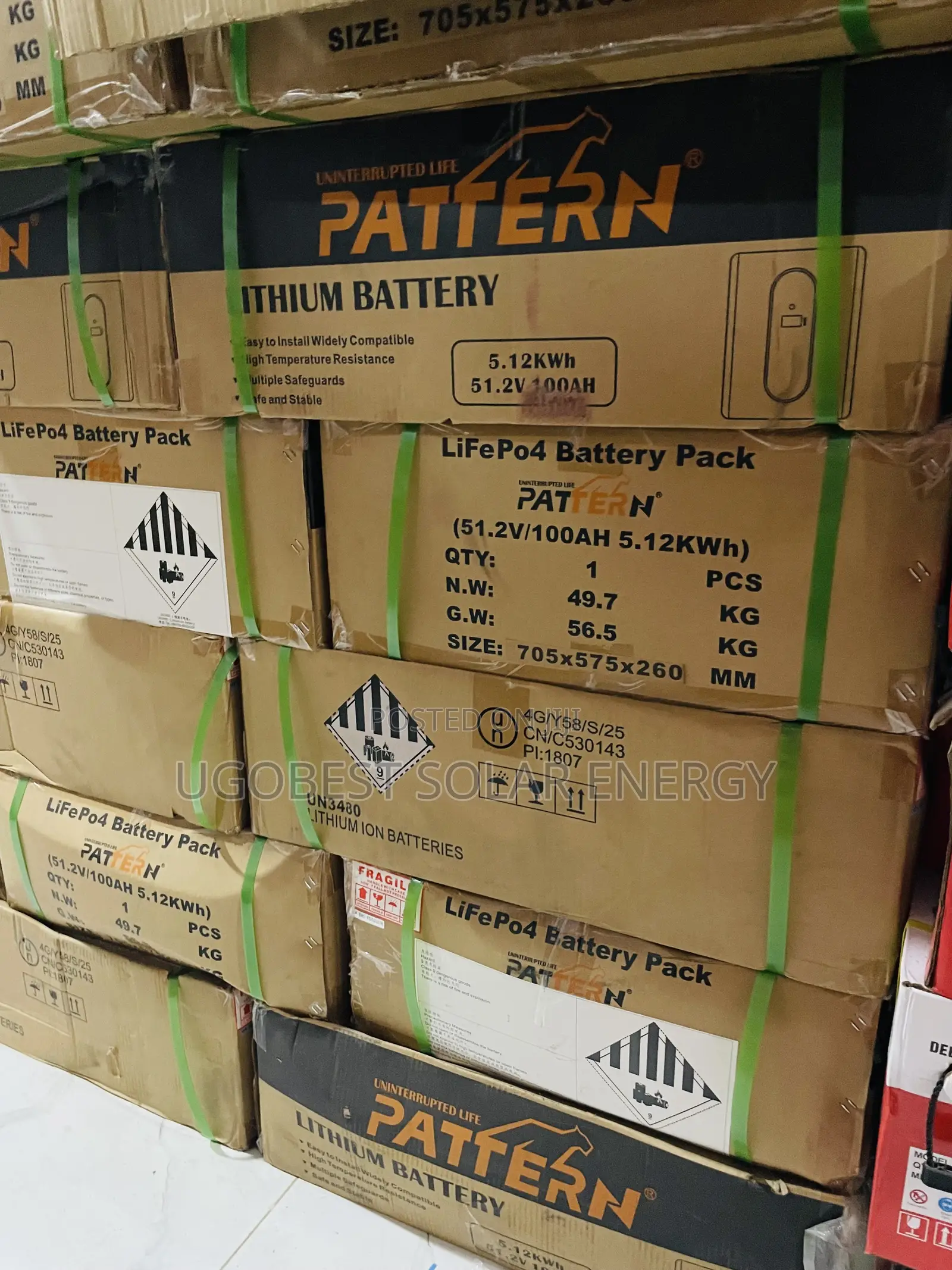 PATTERN ° (51.2v/100ah 5.12KWh)