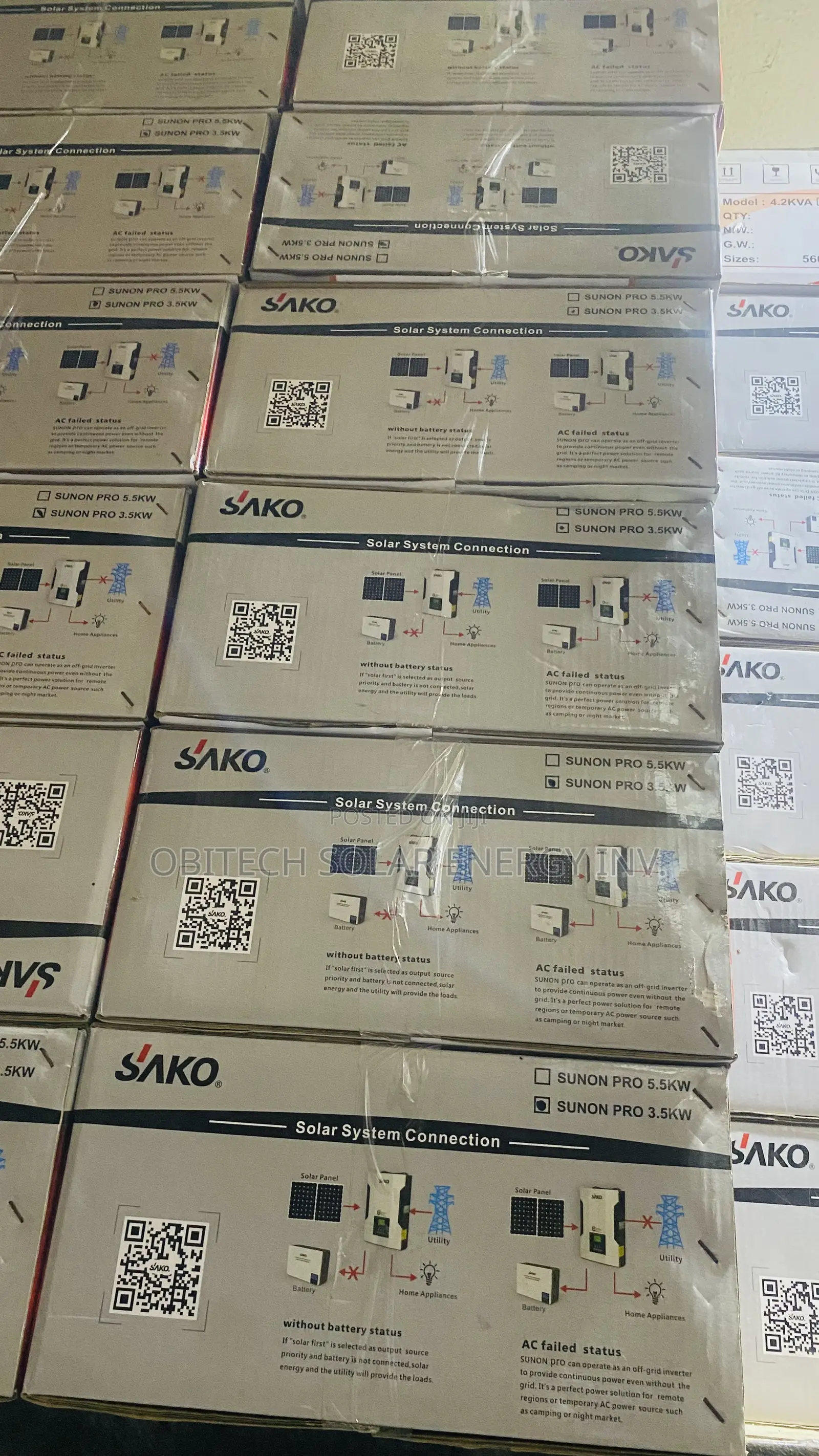 3.5kw Sako Hybrid Solar Inverter