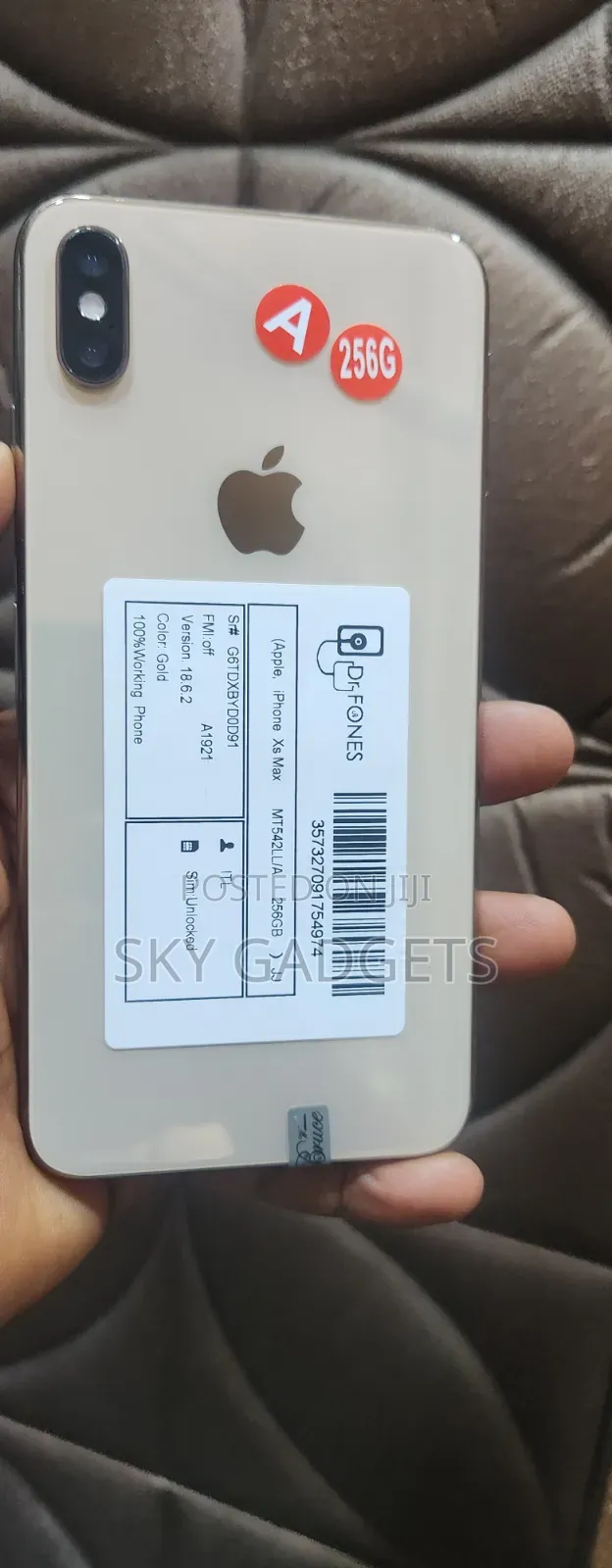 Apple iPhone XS Max 256 GB Gold