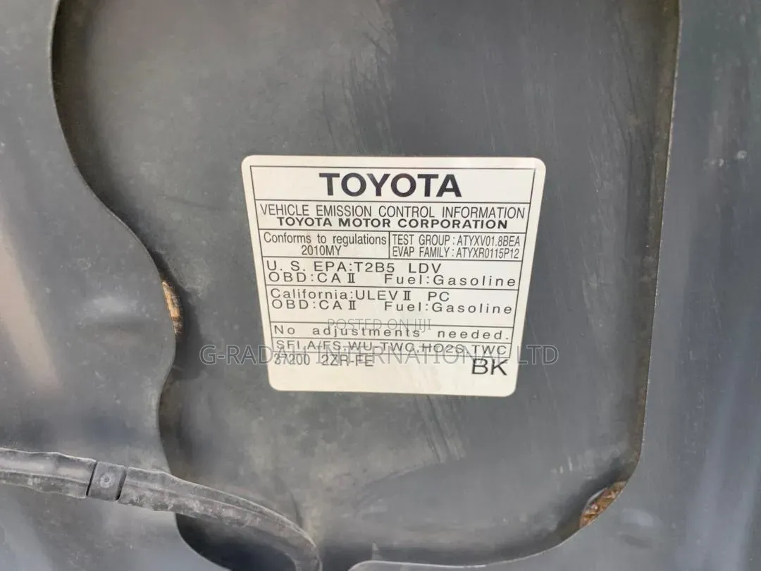 Toyota Corolla 2010 Gray