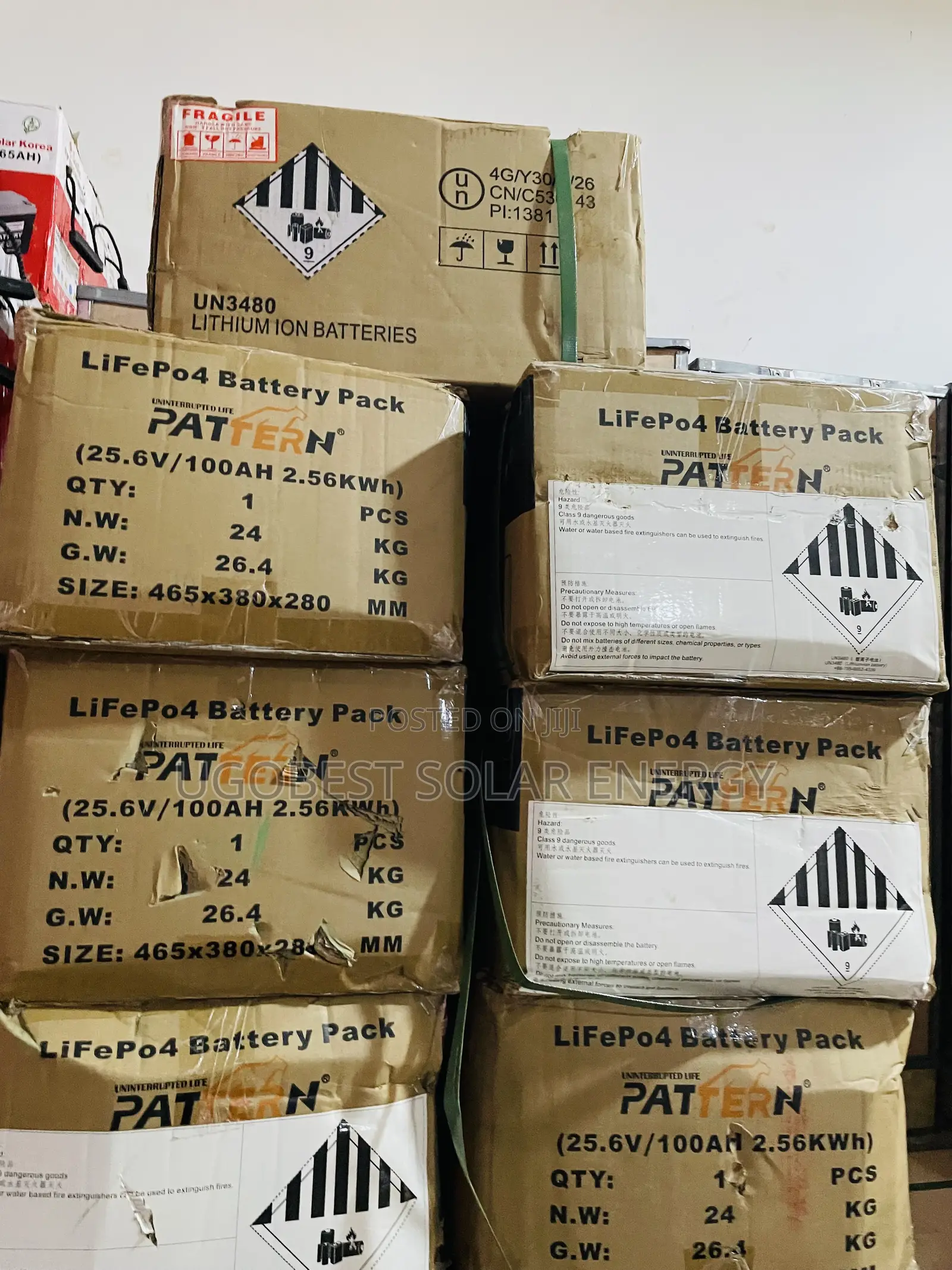 Pattern® (25.6v/100ah 2.56kwh)