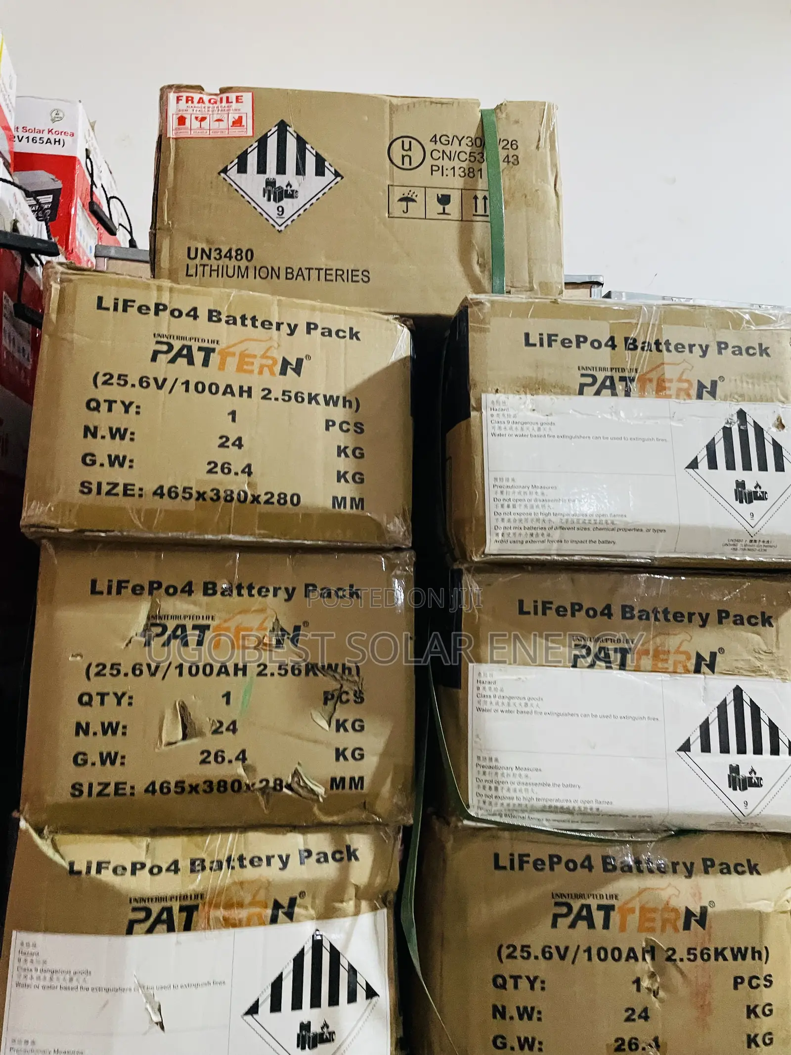 Pattern® (25.6v/100ah 2.56kwh)