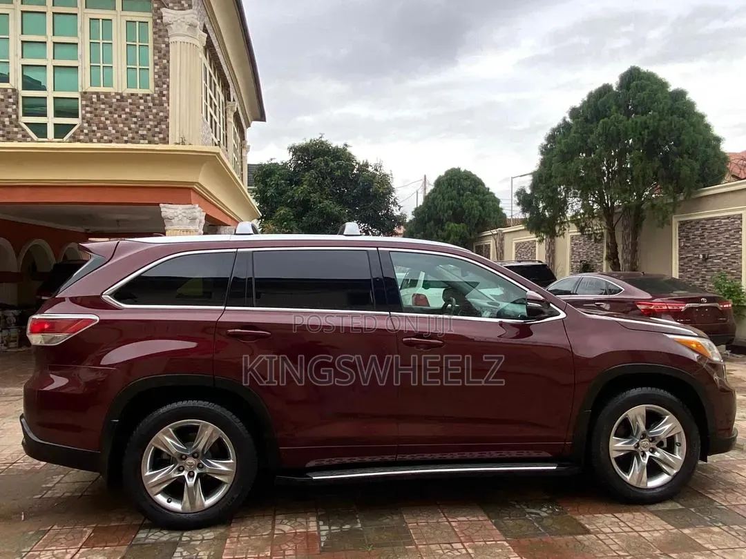Toyota Highlander 2014 Burgundy